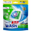 Капсули для прання Pro Wash Universal Альпійська свіжість 10 шт. (4823128002215) - Image 1