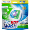 Капсули для прання Pro Wash Universal Альпійська свіжість 15 шт. (4823128002222) - Image 1