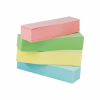 Стикер-закладка Buromax Plastic bookmarks 51x12mm, 4*100шт, rectangles,pastel colors (BM.2306-99) - Image 1