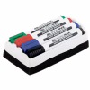 Набор маркеров Buromax JOBMAX Board, SET*4шт+губка (BM.8800-84) - Image 1