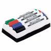 Набор маркеров Buromax JOBMAX Board, SET*4шт+губка (BM.8800-84) - Image 1