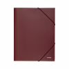 Папка на резинках Axent A4 500 мкм burgundy (1508-04-A) - Image 1