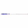 Ручка шариковая Bic Cristal Up с белым шестигранным корпусом Синяя (bc949879) - Image 1