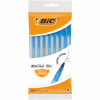 Ручка масляная Bic Round Stic, синяя, 8шт в блистере (bc928497) - Image 1