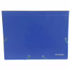 Папка на резинках H-Tone А4, синя (FOLD-HT-JJ40941-BL) - Image 1