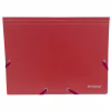 Папка на резинках H-Tone А4, красная (FOLD-HT-JJ40941-R) - Image 1