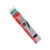 Олівець графітний H-Tone НВ, пластиковий, з гумкою, зелений, 12 шт (PENCIL-HT-JJ30104) - Image 1