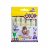 Олівці кольорові ZiBi Baby line Jumbo воскові трикутні 10 шт (ZB.2482) - Image 1