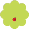 Бумага для заметок Axent с клейким слоем Flower 70х70мм, 50 листов (2444-05-A) - Image 1