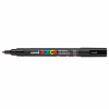 Художній маркер UNI Posca Black 0.9-1.3 мм (PC-3M.Black) - Image 1