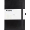 Книга записна Axent Partner Prime 145х210 мм A5 96 аркушів клітинка Чорний (8305-01-A) - Image 1