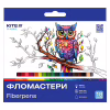 Фломастери Kite Classic 18 кольорів (K-448) - Image 1