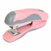 Степлер Buromax пластиковий PASTEL, 20 аркушів, (скоби №24, 26), 111 х 62 х 32 мм, рожевий (BM.4215-10) - Image 1