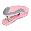 Степлер Buromax пластиковый PASTEL, 20 листов, (скобы №24, 26), 111 х 62 х 32 мм, розовый (BM.4215-10) - Image 1