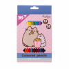 Карандаши цветные Yes Pusheen 18 шт 36 кол. (290769) - Image 1