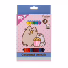 Карандаши цветные Yes Pusheen 18 шт 36 кол. (290769) - Image 1