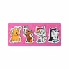 Закладки для книг Kite пластикові Pets 4x20 шт, 35х50 мм (K22-479-5) - Image 1