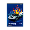 Цветная бумага Kite А4 двухсторонняя Hot Wheels 15л/15 цв (HW24-250) - Image 1