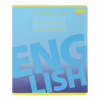 Тетрадь ZiBi предметная GRADIENT 48 листов ячейка, английский язык (ZB.1702-14) - Image 1