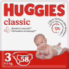 Підгузки Huggies Classic 3 (4-9 кг) Jumbo 58 шт (5029053543109) - Image 1