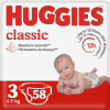 Підгузки Huggies Classic 3 (4-9 кг) Jumbo 58 шт (5029053543109) - Image 1