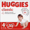Підгузки Huggies Classic 4 (7-18 кг) Jumbo 50 шт (5029053543147) - Image 1