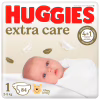 Підгузки Huggies Extra Care Розмір 1 (2-5 кг) 84 шт (5029053578057) - Image 1