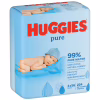 Дитячі вологі серветки Huggies Pure 56 х 4 шт (5029053550121) - Image 1