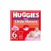 Підгузки Huggies Little Movers/Pants 6 (15-25 кг) Box для дівчаток 60 шт (5029053564135) - Image 1