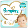 Підгузки Pampers Premium Care Maxi Розмір 4 (9-14 кг) 52 (4015400278818) - Image 1