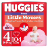 Подгузники Huggies Little Movers/Pants 4 M-Pack 9-14 кг для девочек 104 шт (5029054568095) - Image 1