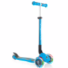 Самокат Globber Primo Foldable Lights Led голубой (432-101-2) - Image 1