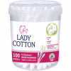 Ватні палички Lady Cotton в банці 100 шт. (4823071607581) - Image 1