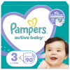Підгузки Pampers Active Baby Mid Розмір 3 (6-10 кг) 90 ш (8001090949455) - Image 1