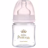 Бутылочка для кормления Canpol babies Royal Baby с широким отверстием 120 мл Розовая (35/233_pin) - Image 1