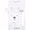 Пакет для зберігання грудного молока Lovi Buddy bear 25 шт (12/208) - Image 1