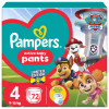 Подгузники Pampers Maxi Размер 4 (9-15 кг) Paw Patrol 72 шт (8006540863572) - Image 1