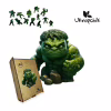 Пазл Ukropchik деревянный Супергерой Халк size - M в коробке с набором-рамкой (Hulk Superhero A4) - Image 1
