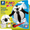 Набір для творчості Fimo Kids Пінгвінчик 2 кольори х 42 г (4007817078709) - Image 1