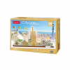 Пазл Cubic Fun Трехмерная головоломка-конструктор City Line Barcelona (MC256h) - Image 1