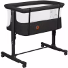 Кроватка Lionelo приставная Aurora Grey Graphit (LO-AURORA GREY GRAPHITE) - Image 1