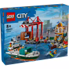 Конструктор LEGO City Морська гавань із вантажним судном (60422) - Image 1