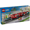 Конструктор LEGO City Трамвай і вокзал у центрі міста 811 деталей (60423) - Image 1