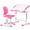 Парта зі стільцем Evo-kids Pink (Evo-07 Ergo PN) - Image 1