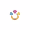 Прорезыватель Baby Team Погремушка Цветочек (4824428084109) - Image 1