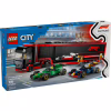 Конструктор LEGO City Вантажівка F1 з автомобілями RB20 та AMR24 (60445) - Image 1