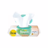 Дитячі вологі серветки Pampers Harmonie Protect&Care з календулою 3 пачки х 44 шт (8700216250672) - Image 1