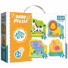 Пазл Trefl Baby Classic Тварини на сафарі (5900511360738) - Image 1