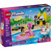 Конструктор LEGO Friends Вечірка єдинорога та фламінго біля басейну (42658) - Image 1