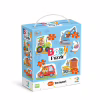Пазл DoDo 4 в 1 Baby puzzle. Транспорт (300685) - Image 1